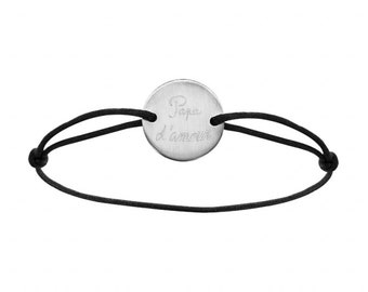 Bracelet Papa d'amour Acier