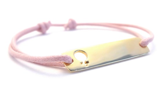 Bracelet Personnalise Bebe Fille Etsy
