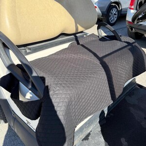 Golf Cart Seat Cover with Free Golf Sack Bag!