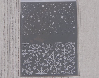 Christmas / Galaxy Polymer Clay Stencil