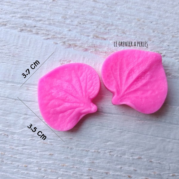 Moule Fleur Orchidée * Moule silicone pour pâte polymère