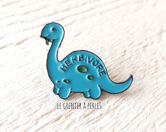 Pin's Dino Bleu * Pin's en émail