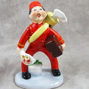 1959 NAPCO Rare BELLHOP PORTER Figurine Ceramic Figure Napco