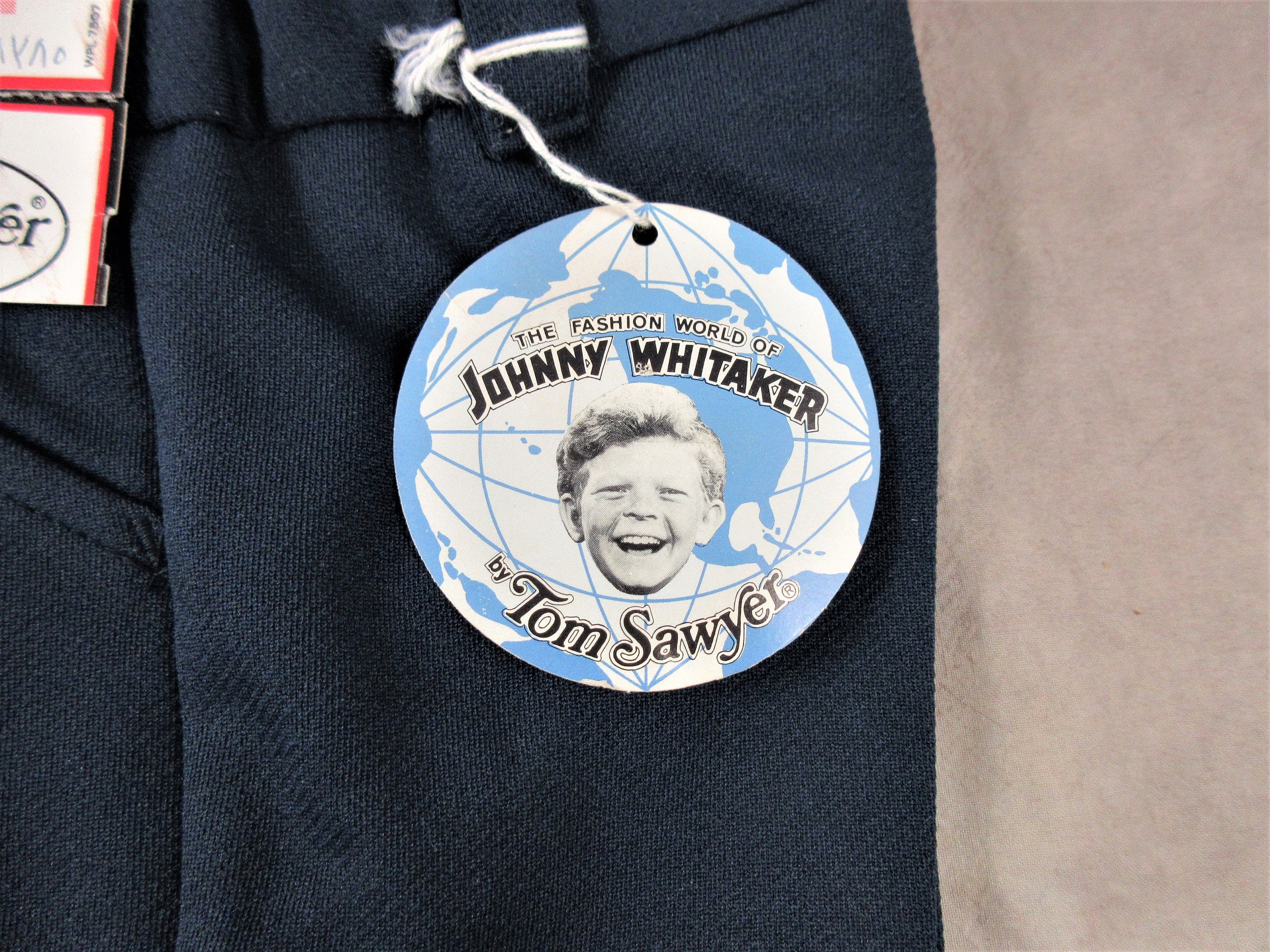 1973 Johnny Whitaker Tom Sawyer Dark Blue Pants Size 3 SLIM Cuffed  Polyester Boys' Children's Clothing Movie Tie-in Elder Mfg Co. New W/tags -  Etsy, image size:3000x2250