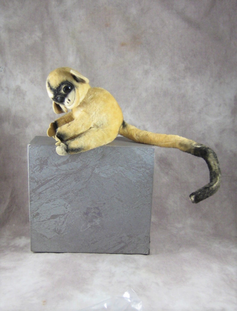 1965 Early KAMAR Spider Monkey Stuffed Plush Wild Animal Toy Etsy