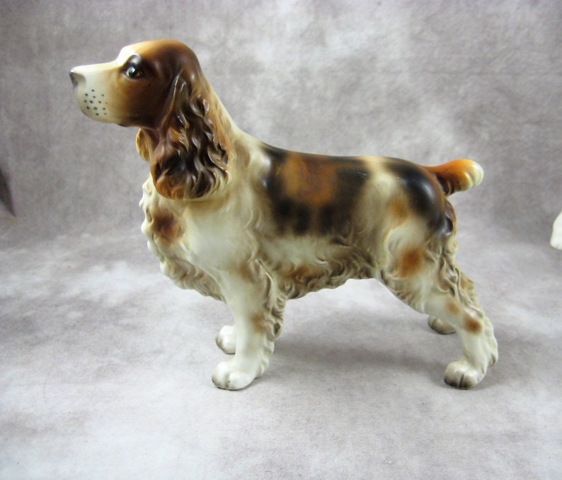 Ceramic COCKER SPANIEL Dog Figurine Figure Japan 6.5 Etsy
