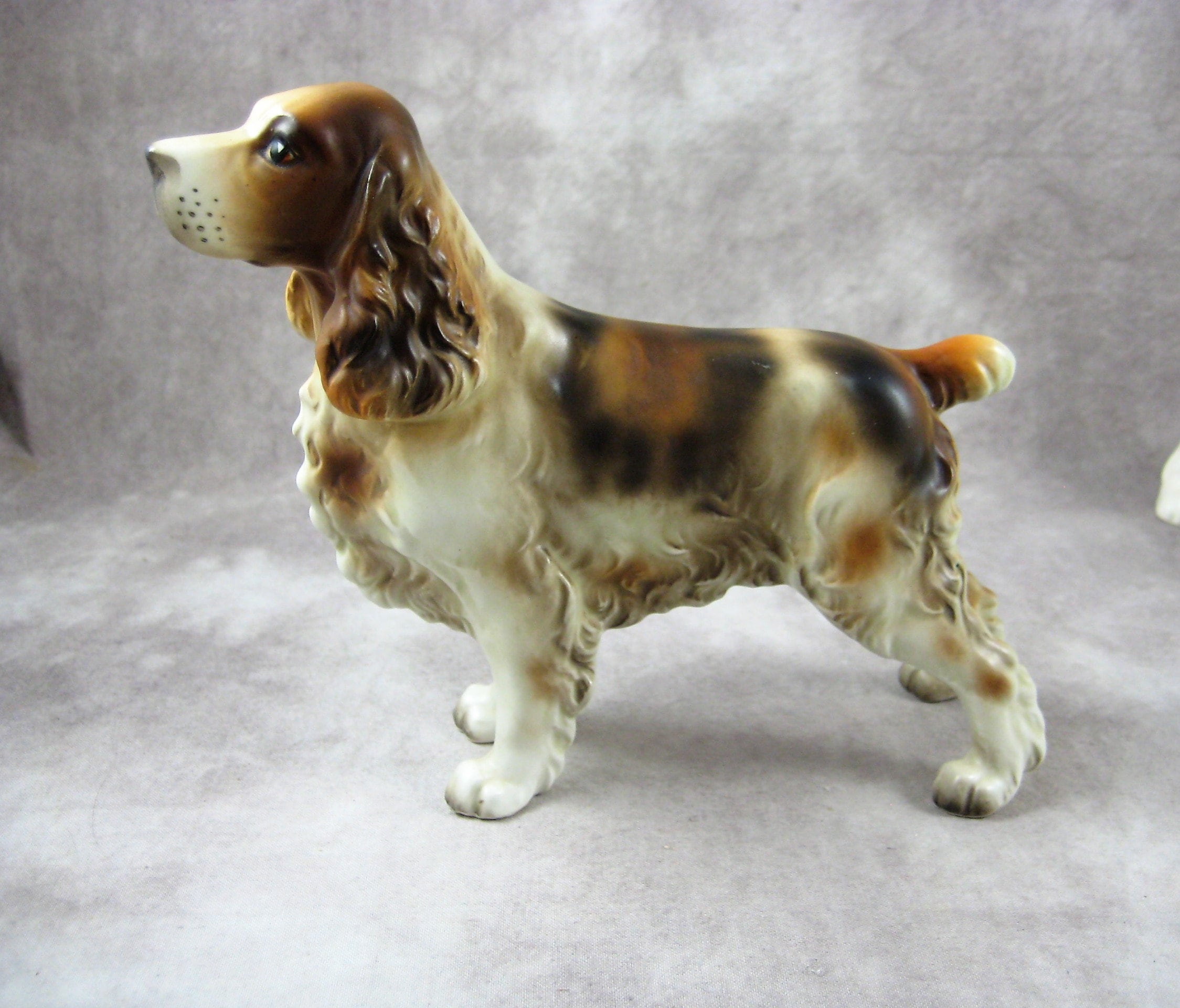 vintage ceramic cocker spaniel