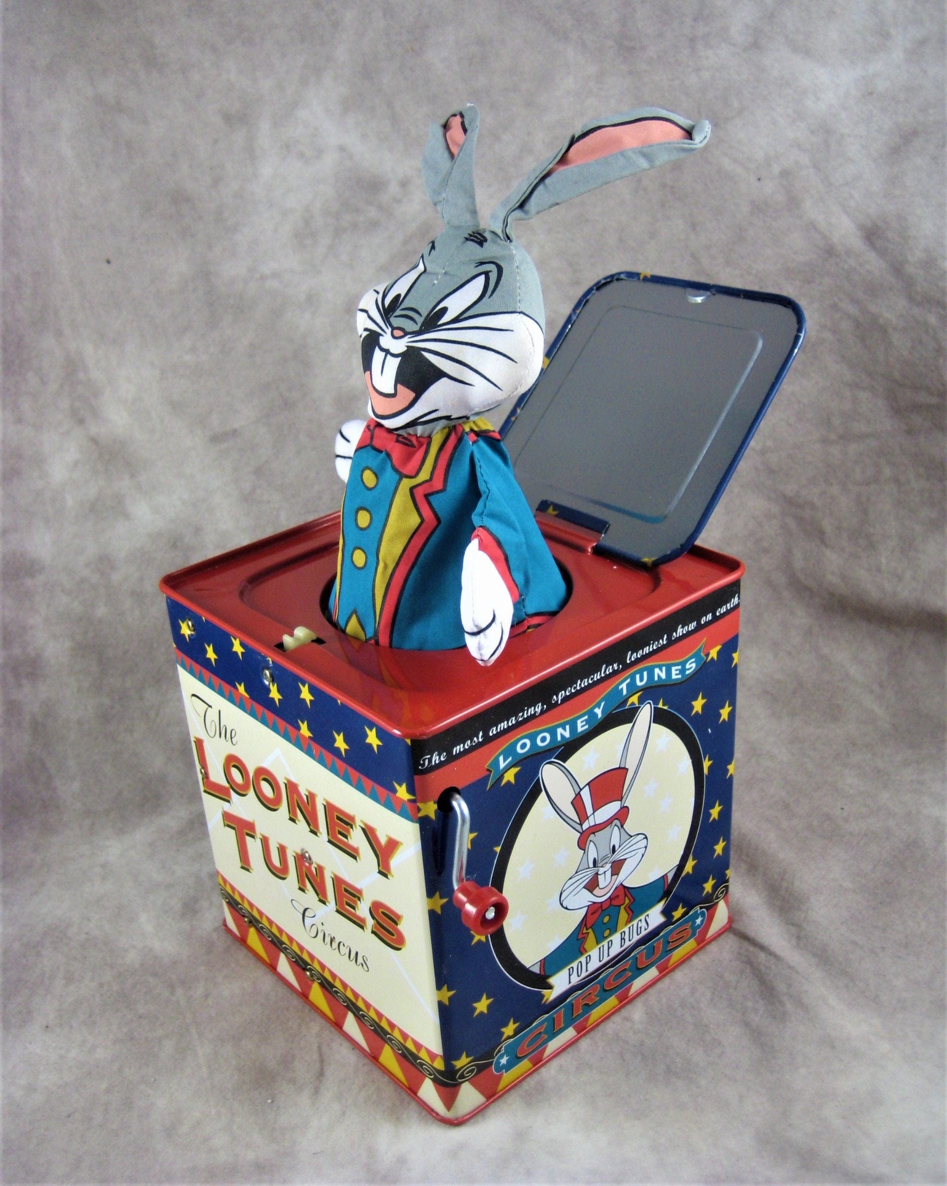 Looney Tunes Tin Litho Pop-Up Bugs Bunny Patriotic Rojo Blanco - Etsy España Looney Tunes Tin Litho Pop-Up Bugs Bunny Patriotic Rojo Blanco - Etsy España