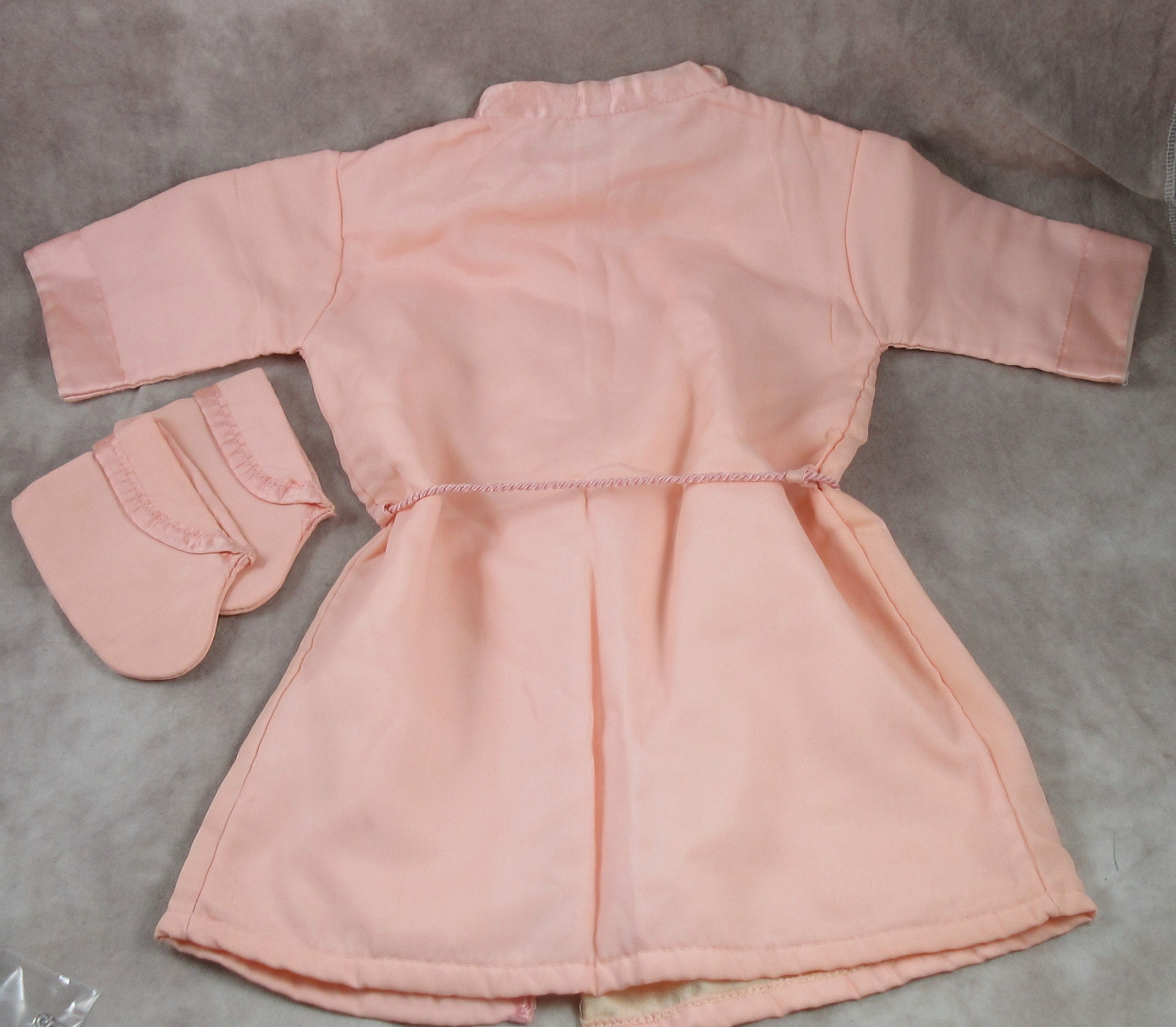 Vintage 1960s Pink ROBE Toddler's/infant's Satin Robe W/tassled Cord ...