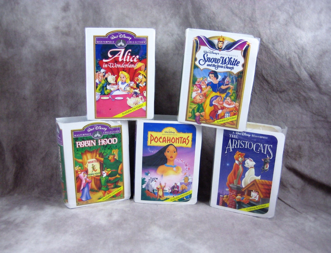 ウォルトディズニービデオコレクション９個セット　マクドナルド １９９５年 Mcdonalds Disney Masterpiece Collection - 1995 Series - Set