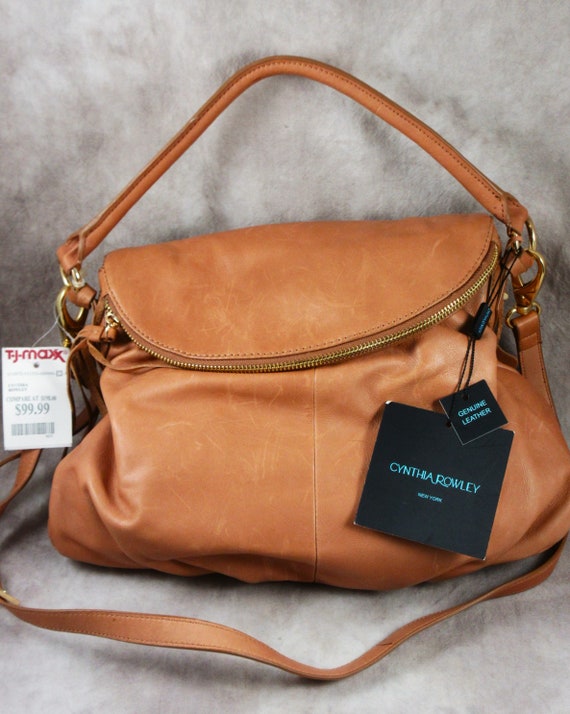 NWT  Leather Handbag by Cynthia Rowley - Orig Pric