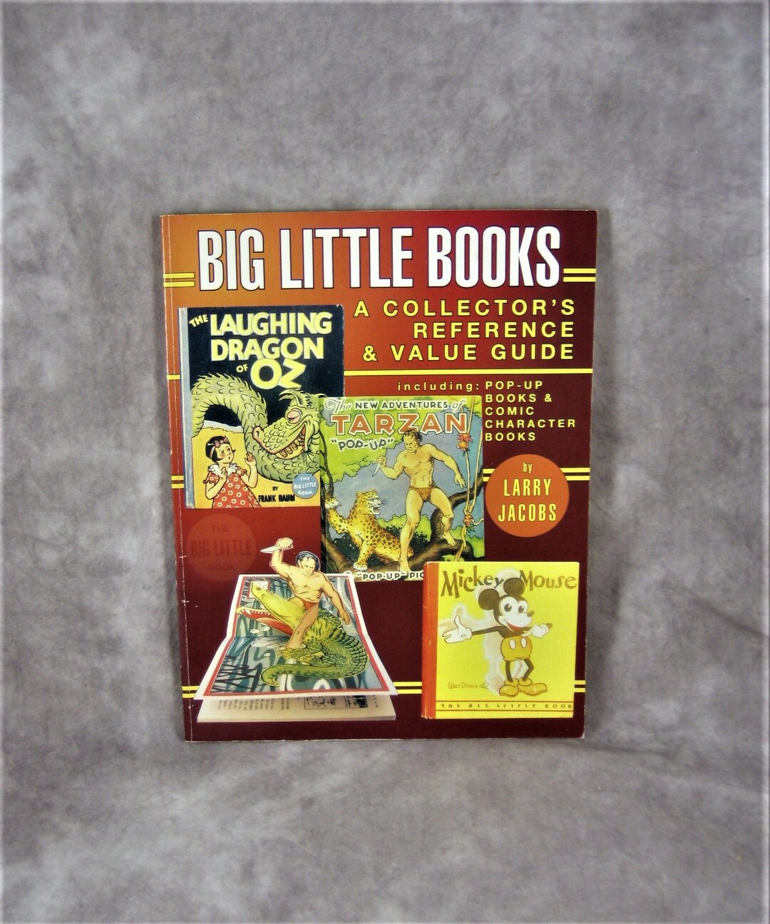 BIG LITTLE BOOKS Illustrated Color Guide by Larry Jacobs Popup Books