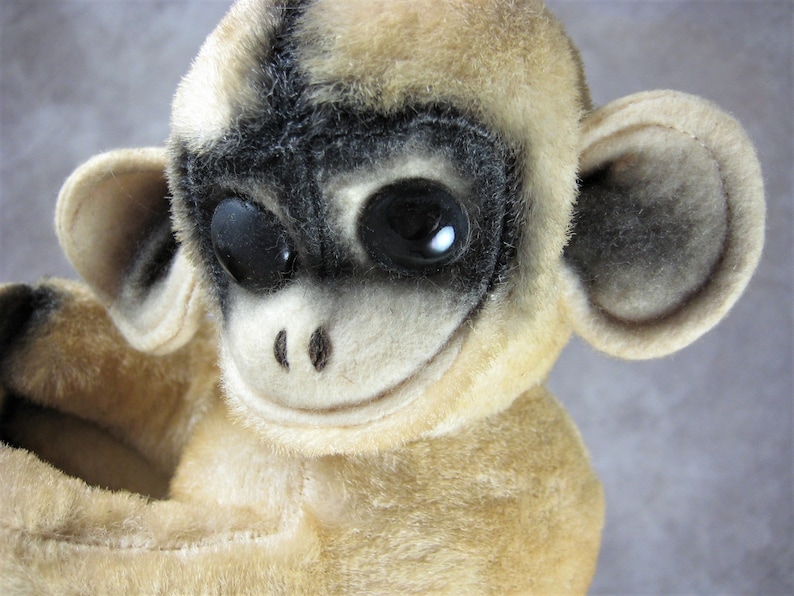 1965 Early KAMAR Spider Monkey Stuffed Plush Wild Animal Toy Etsy