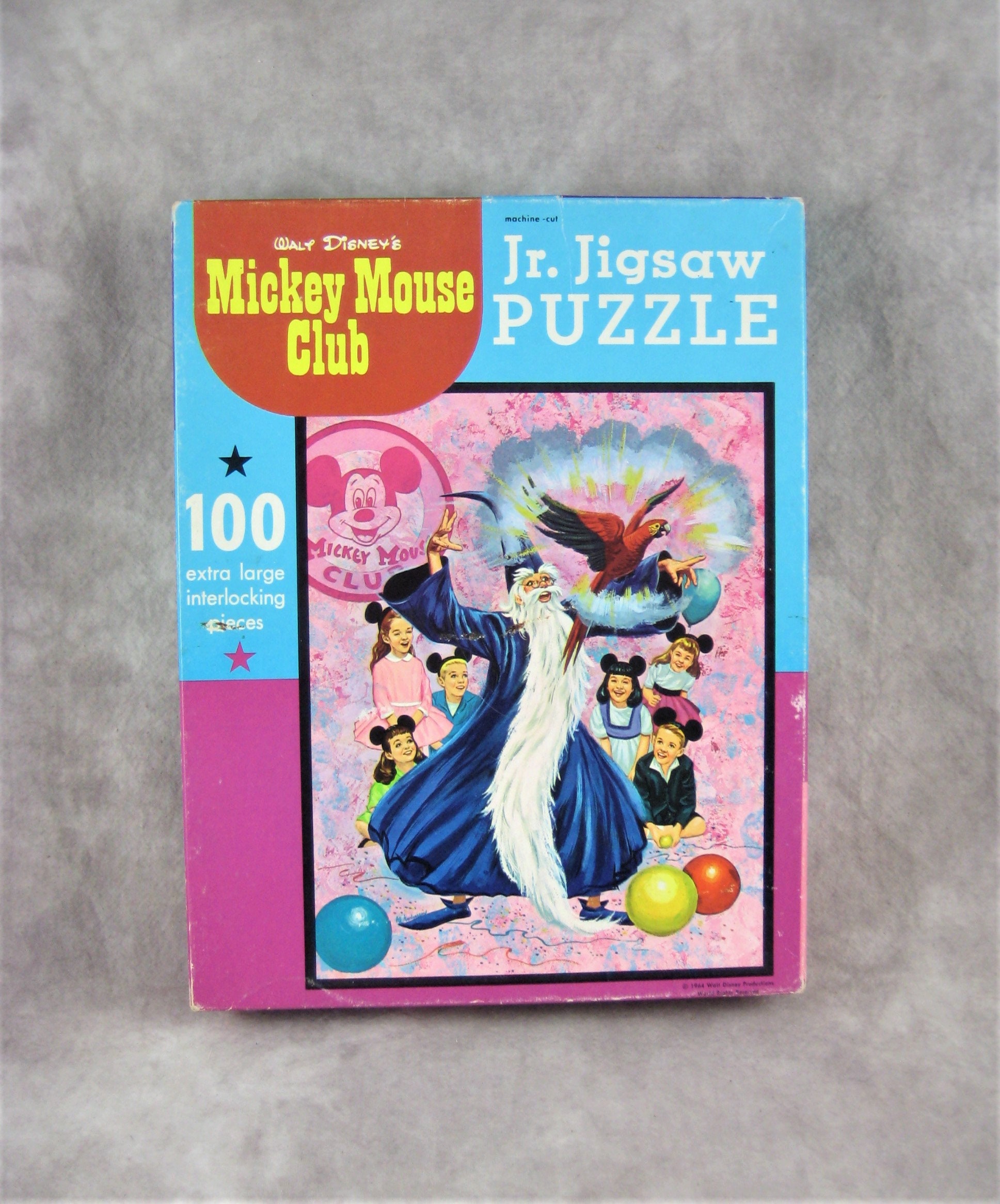 Vintage Mickey Mouse Puzzle - Etsy