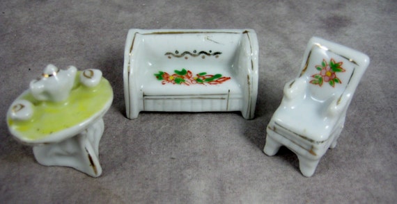 ceramic dollhouse furniture