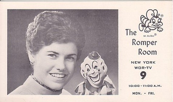 1969 Romper Room Miss Louise Wor Radio Promo Photo Children S Tv Television New York City Host