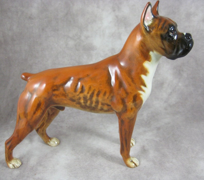 Goebel Large BOXER Dog Figurine Statue CH 617 Germany - Etsy