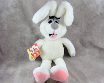 1992 TRIX RABBIT DAKIN General Mills Cereal Premium Promo Item Plush - Large 17 Inch Tall White Bunny