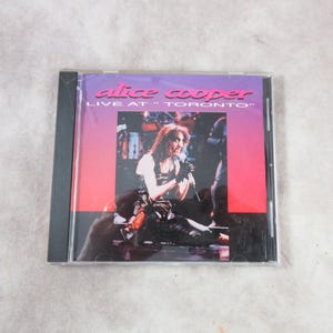 ALICE COOPER Live in Toronto CD Rock Music -  Originally Recorded 1969