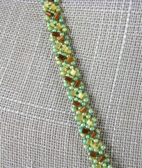 Signed SEED BEAD Necklace by Clara Studio Sterlin… - image 3