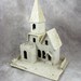 Ann reviewed Mica Putz Christmas Church Steeple 1950s / 1960s Xmas Village JAPAN Cardboard House