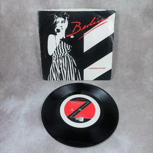 1980 BERLIN Matter of Time Original Version - Vinyl single 45 RPM Record 1st Singer NoT Terri Nunn - New Wave Rock IR 9016