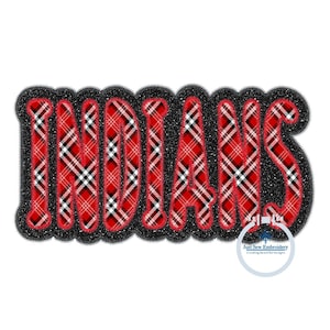 Indians Applique Embroidery Two Layer Zigzag Design Machine Embroidery Four Sizes 5x7, 6x10, 8x8, 8x12 Hoop