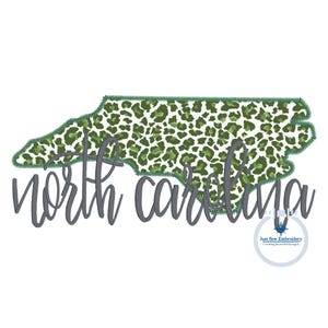 Wzór haftu aplikacji w stylu Karoliny Północnej z zygzakiem i ściegiem satynowym nakładającym się na siebie Cztery rozmiary obręczy: 5x7, 8x8, 6x10 i 8x12