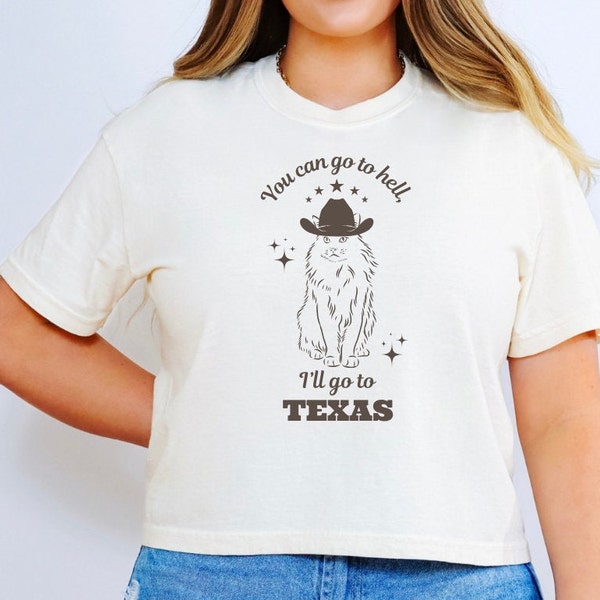 Cat Wild West Baby Tee, Country Music Concert Tour Festival Outfit, Aesthetic Summer Shirt, Cowboy Vintage Rustic Graphic T-Shirt