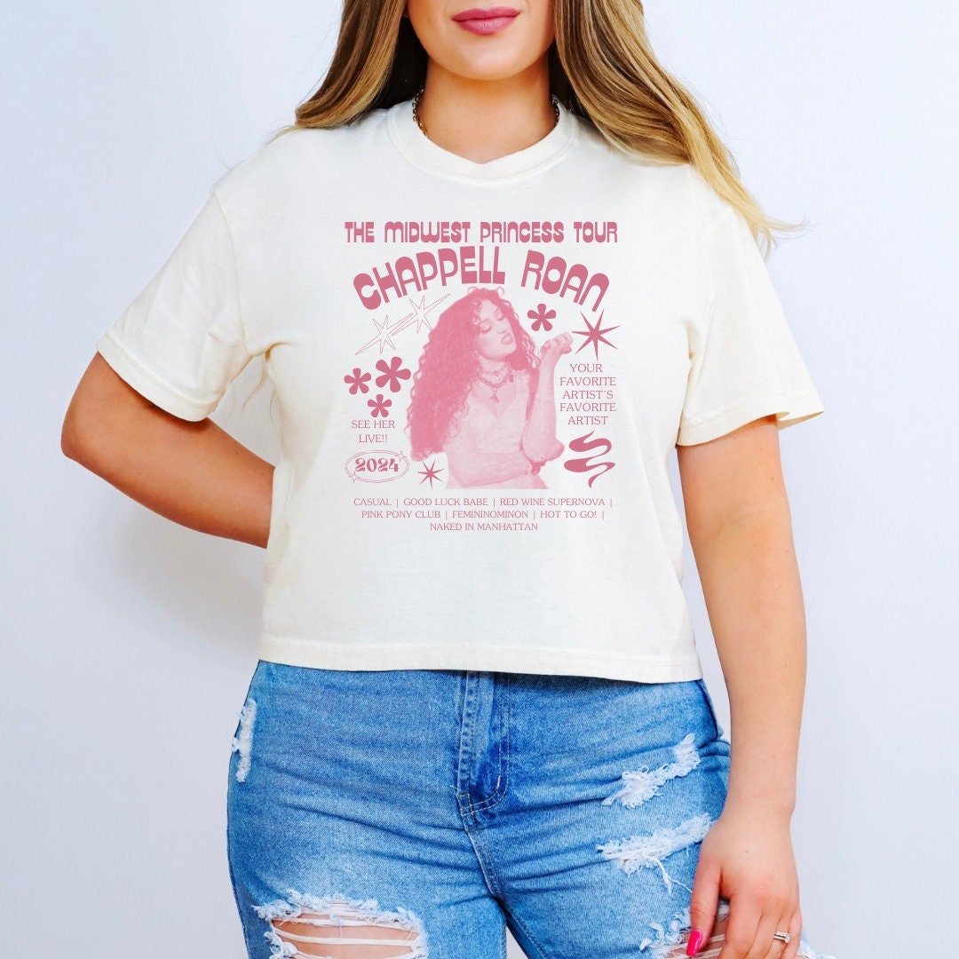 Chappell Roan Fairy Summer Short Sleeve T-Shirt For Men And Women, Pink, XXS