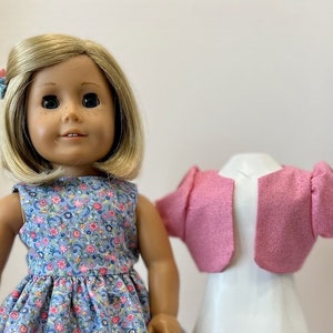 Eighteen Inch Doll:Blue and Medium Pink