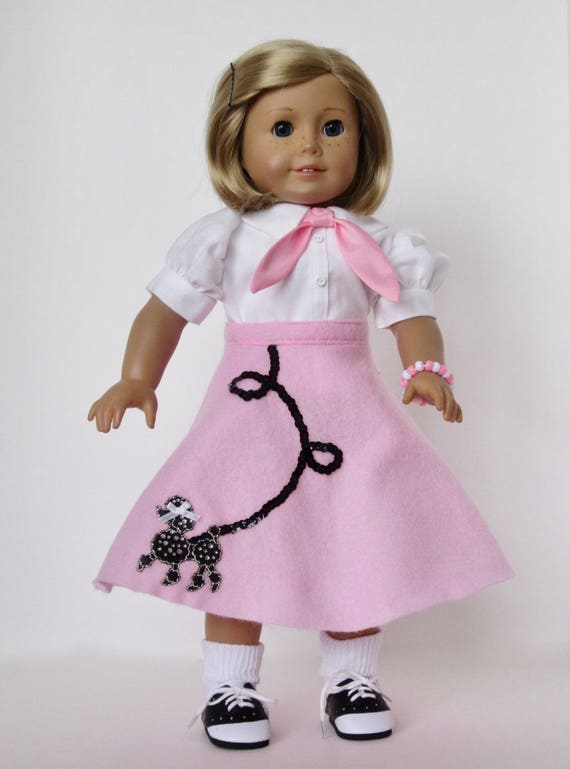 american girl doll poodle skirt