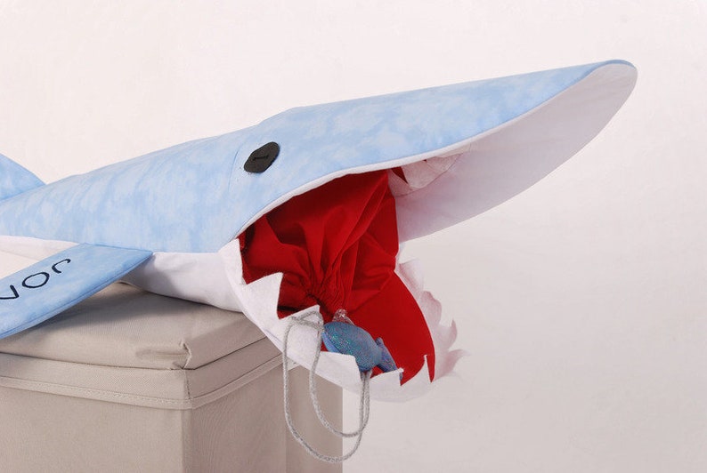 Silas the shark, light blue XXL the original image 3