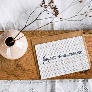 carte à planter joyeux anniversaire