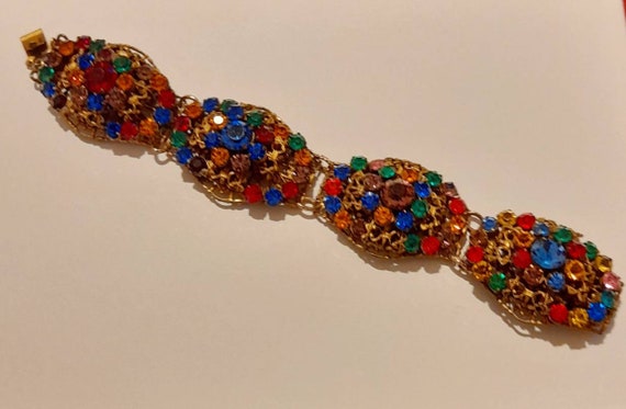1940s Filagree bracelet