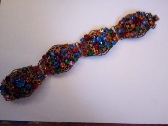 1940s Filagree bracelet