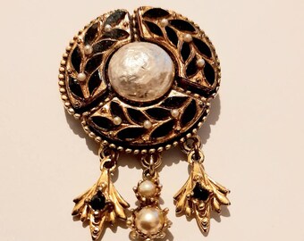 ヴィンテージ ステートメント ビクトリアン リバイバル シルバー