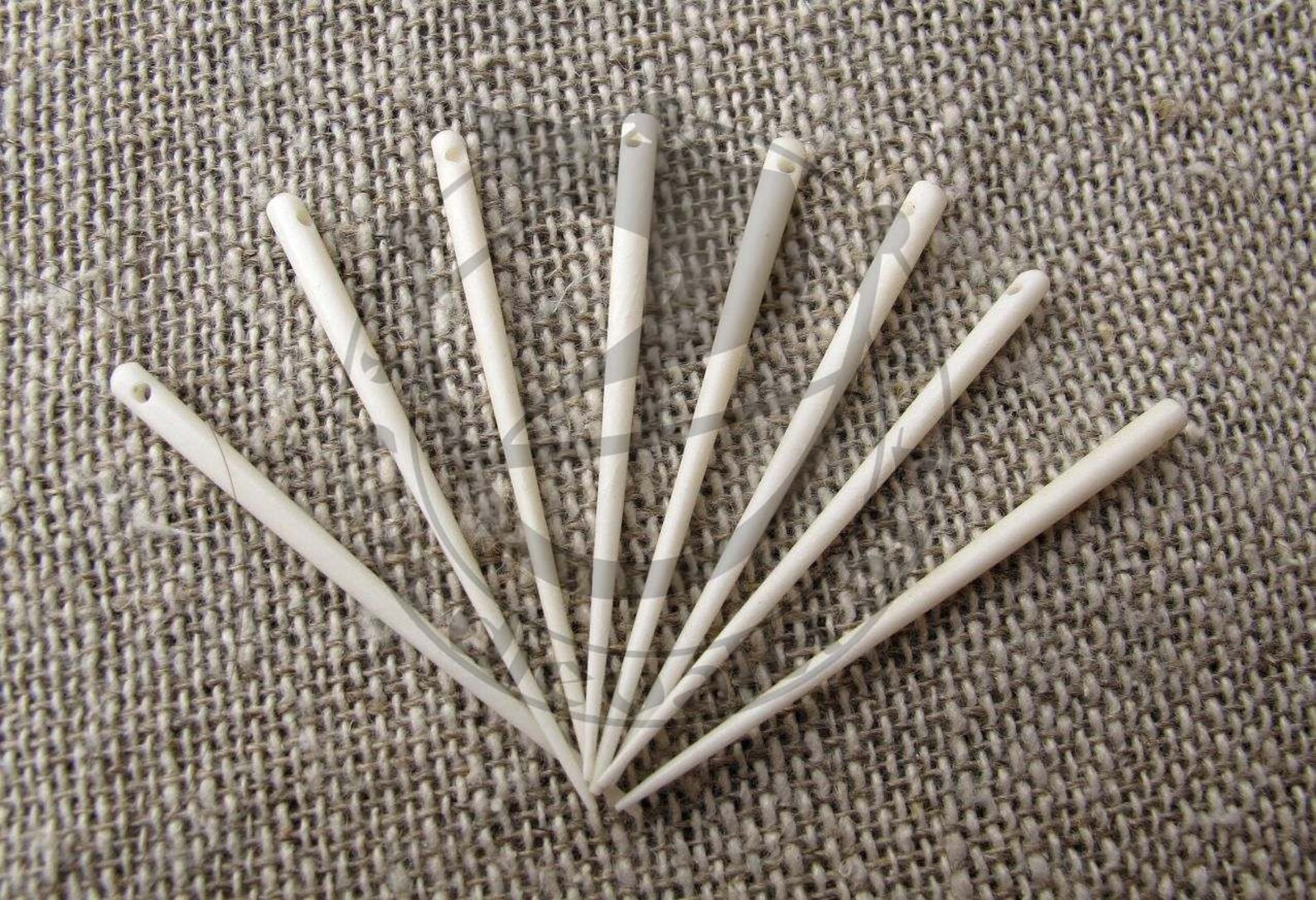 Bone Needle for Sewing Historical Reenactment 4cm 16inch Etsy