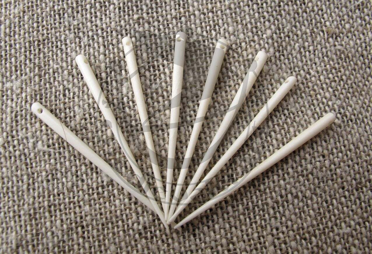 Bone Needle for Sewing Historical Reenactment 4cm 16inch Etsy