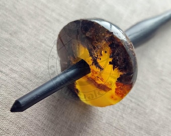 Spindel - Bernstein und Mooreiche 48g