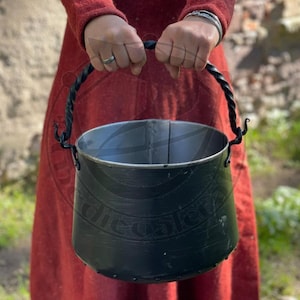 Gesmede metalen ketel 10L