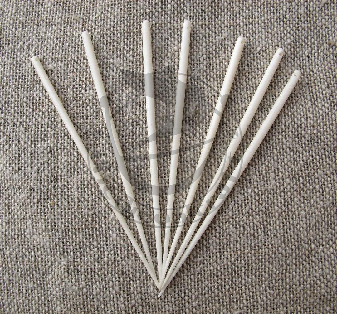 Bone Needle for Sewing, Historical Reenactment 8,5cm Etsy