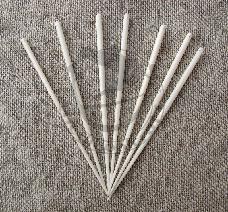 Bone Needle for Sewing Historical Reenactment 85cm Etsy