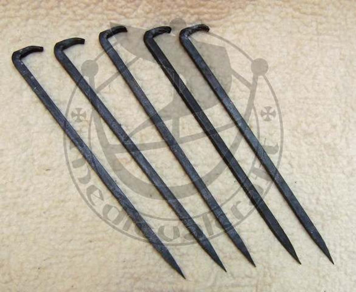 Tent Pins pegs Large Etsy