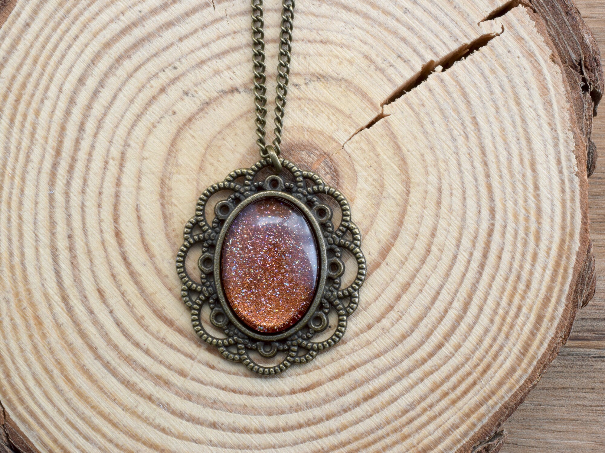 Ochre necklace Ochre jewelry Women jewelry gift Ochre Etsy