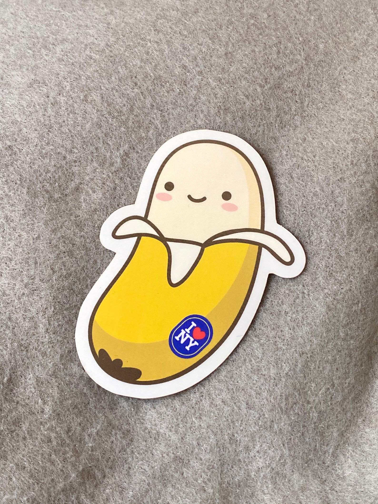 Original Banana Sticker // Banana sticker / stickers / laptop Etsy