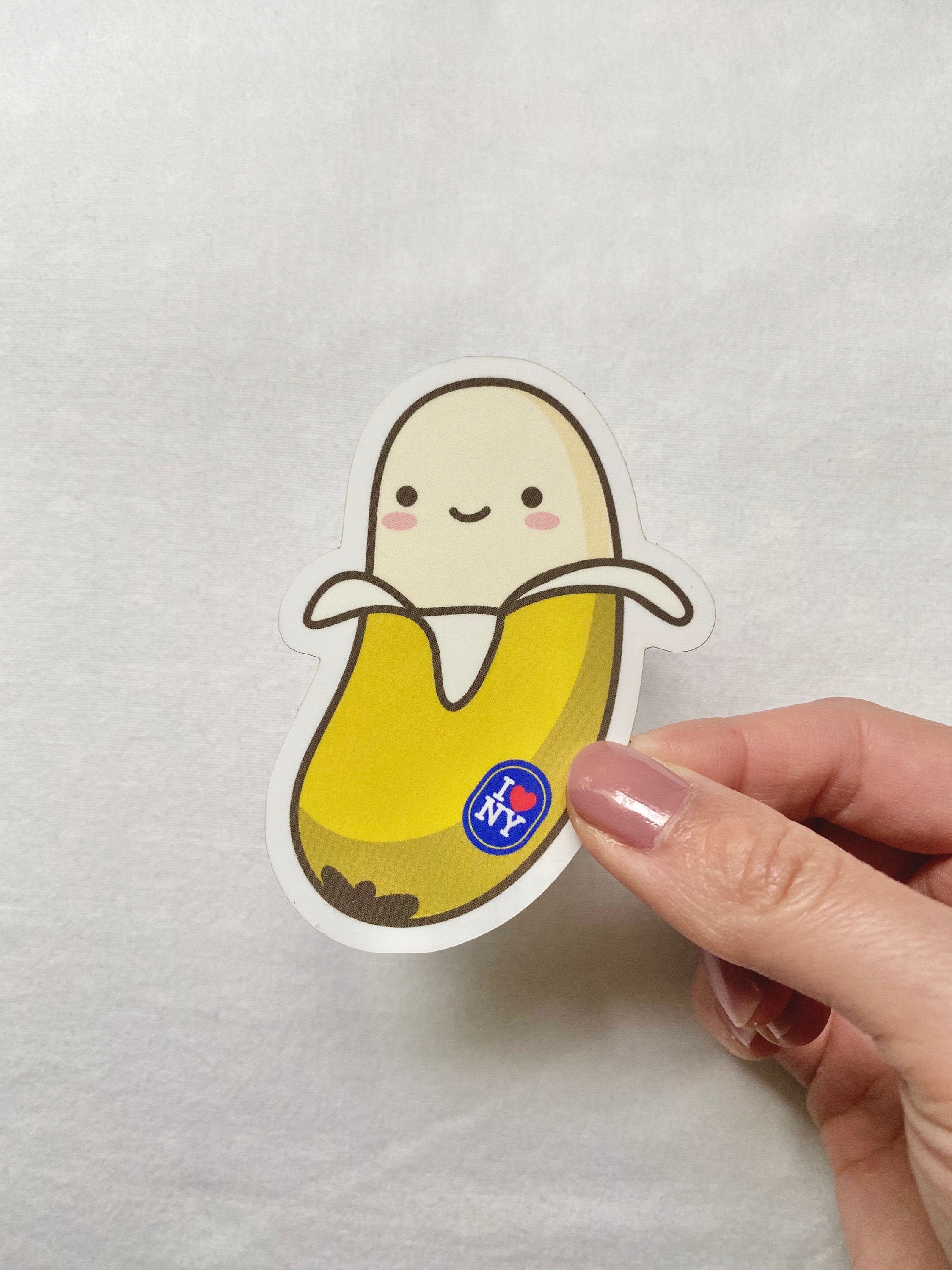 Original Banana Sticker // Banana sticker / stickers / laptop Etsy