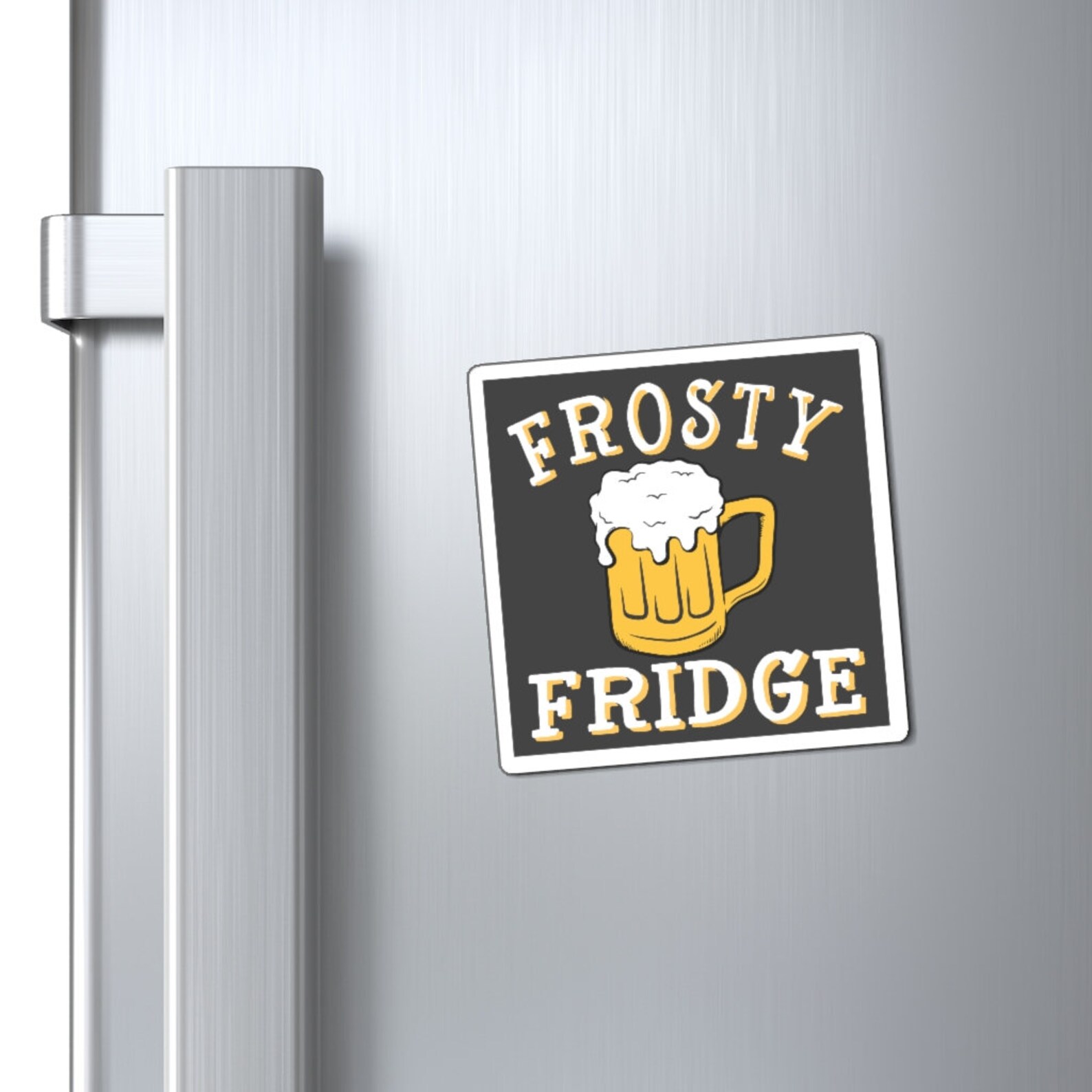 Frosty Beer Fridge Etsy