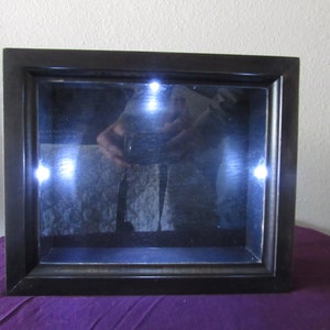 8 x 10 x 5.5 Shadow Box with LED light
