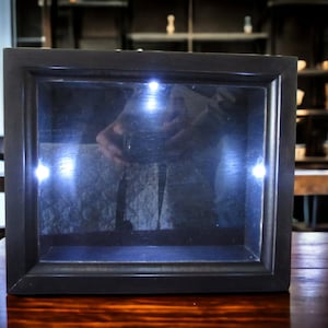 8 x 10 x 4.5 Shadow Box with LED light